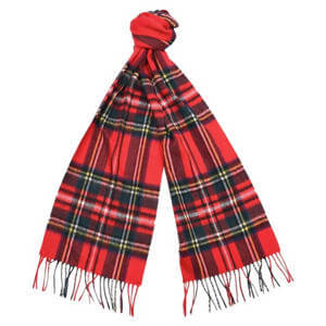 Barbour New Check Tartan Scarf